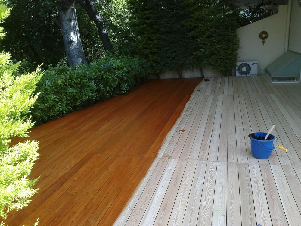 Βερνίκωμα - Χρωματισμός Ντεκ