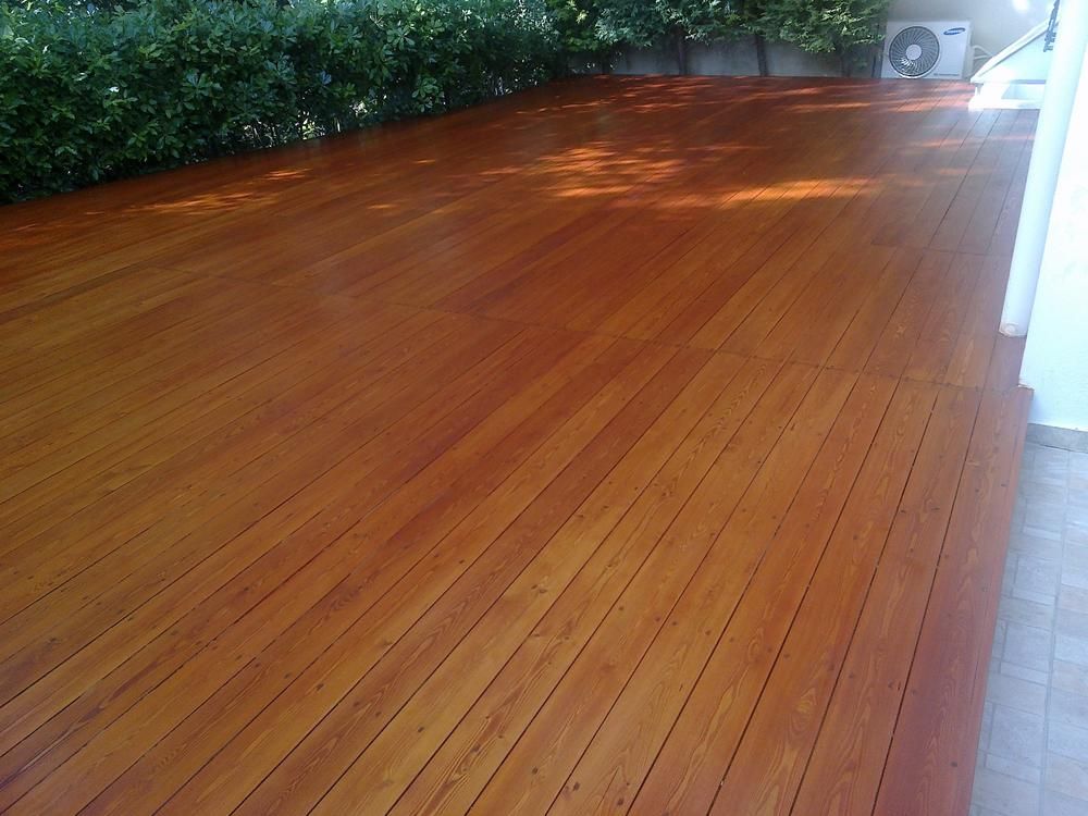 Βερνίκωμα - Χρωματισμός Ντεκ