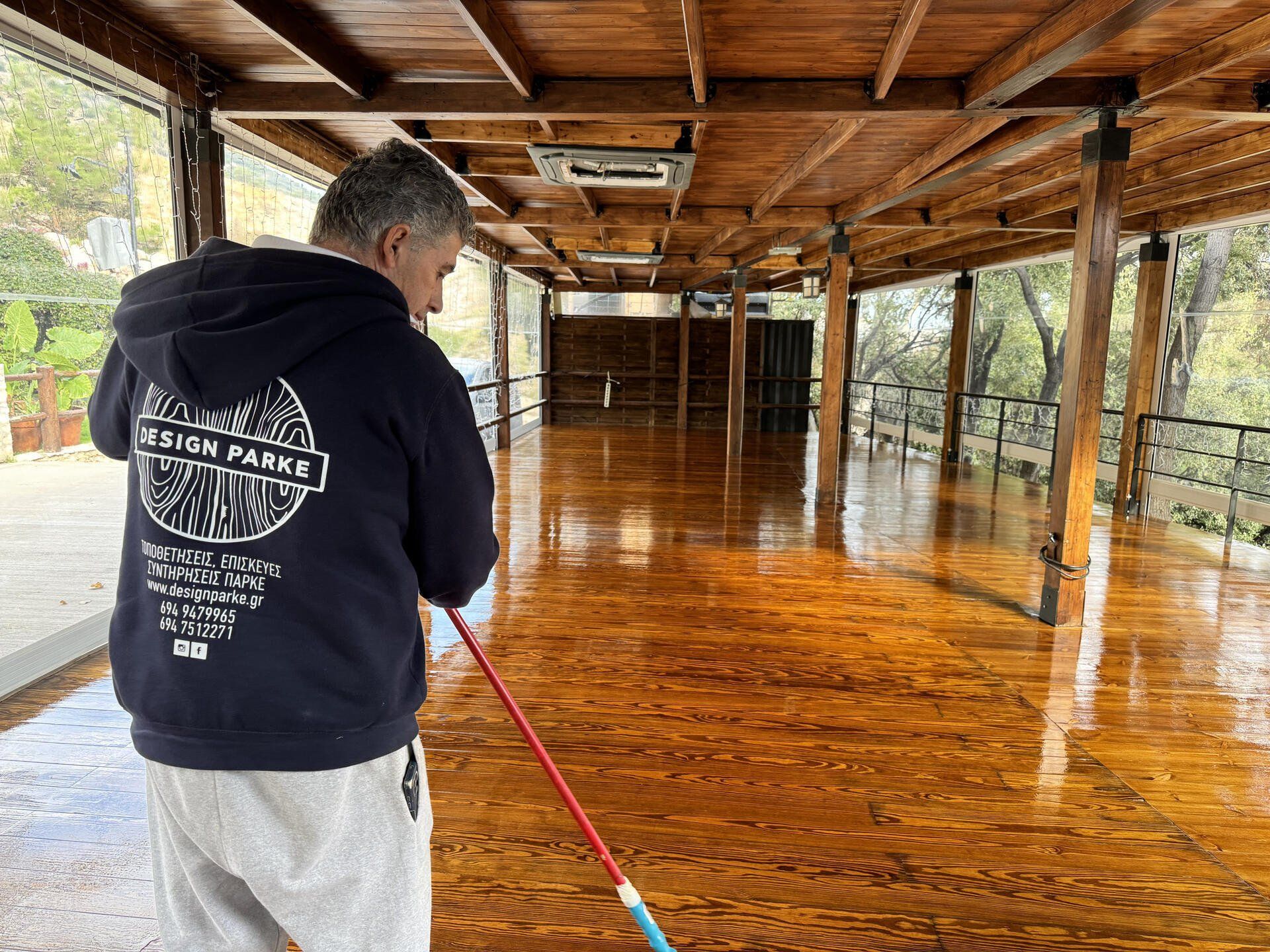 Γυάλισμα Παρκέ