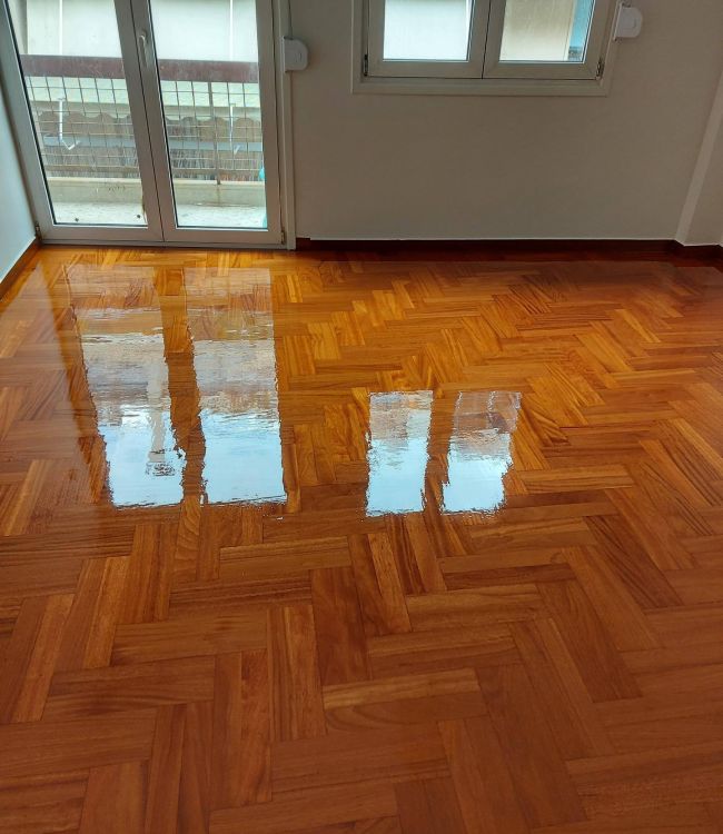 Τρίψιμο & Γυάλισμα Παρκέ Design Parke