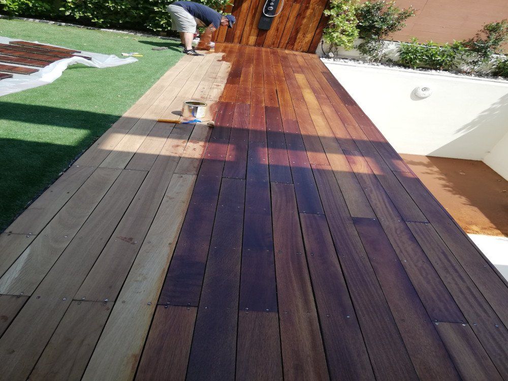 Βερνίκωμα - Χρωματισμός Ντεκ